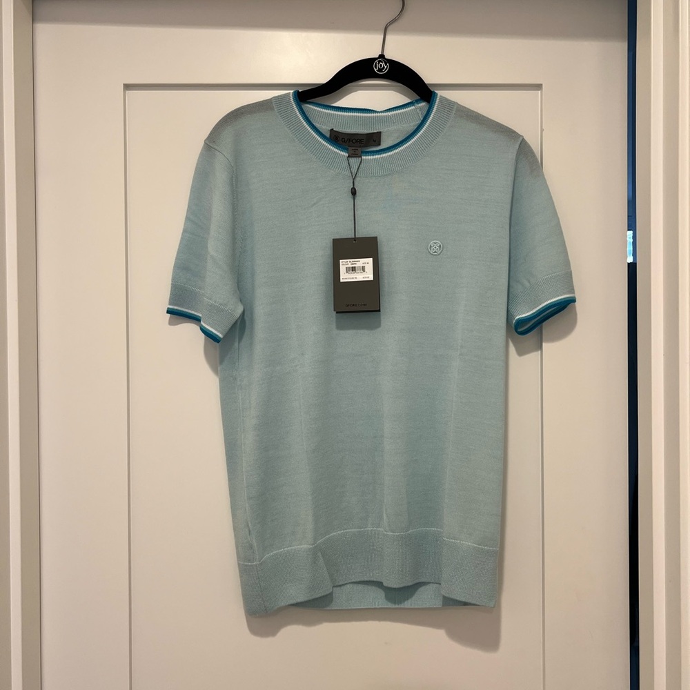 NWT Gfore MERINO WOOL SHORT SLEEVE SWEATER